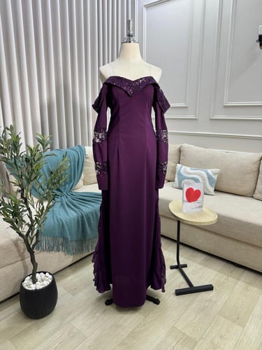 فستان كريب استرتش