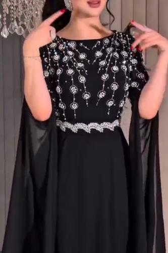 فستان شيفون جورجيت