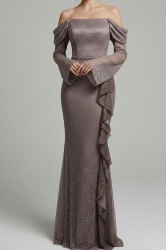 فستان دانتيل فصوص