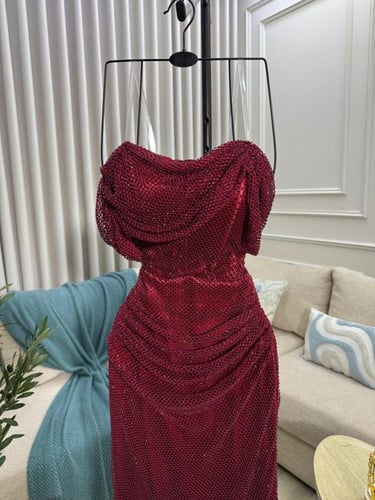 فستان بقماش سهره