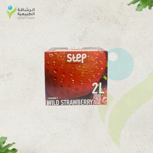 ستيب درينك، نكهة الفراولة البرية، 2 لتر – مشروب صح...