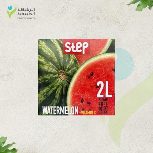 عصير step نكهة البطيخ - 2 لتر مسحوق سريع التحضير -...