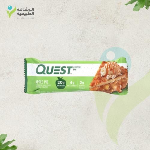 Quest protein Bar - كويست بروتين بار نكهة فطيرة ال...