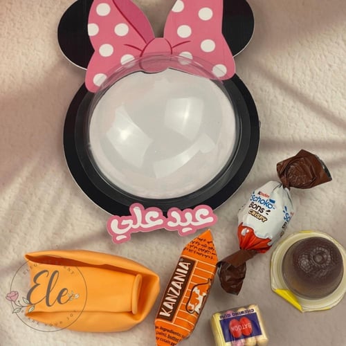 حلاوة بغطاء دائري