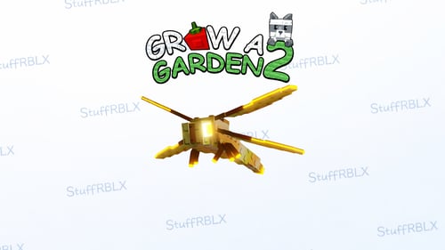Golden Dragonfly - Grow a Garden 2