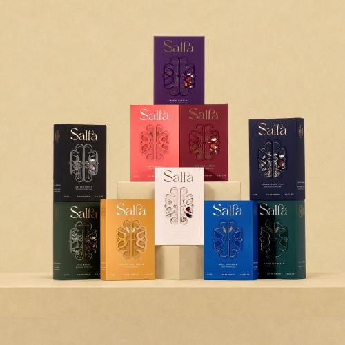 باقة هدايا تضم 20 عطرًا