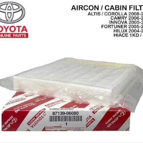 فلتر مكيف تويوتا كامري / اوريون / كورولا / هايلكس...