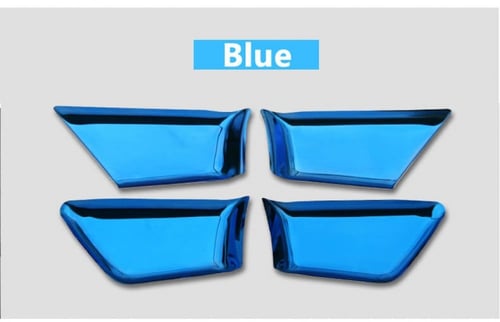 غطاء يد لون ازرق ستنيلس ستيل بعلامة توسان (اربع حب...