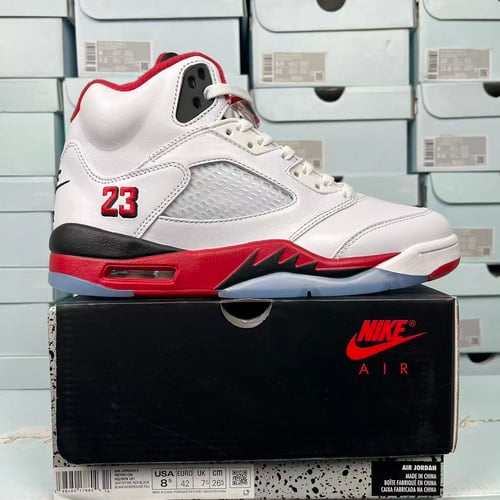 Jordan 5 Fire Red