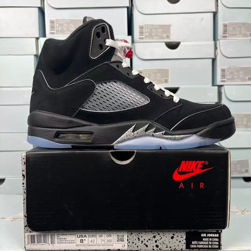 Jordan 5 Black metallic