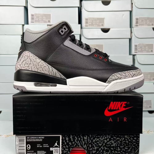 Jordan 3 Black Cement