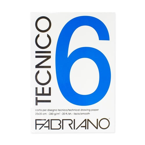 دفتر ورق فابريانو تيكنيكو 6 (Fabriano Tecnico) ناع...