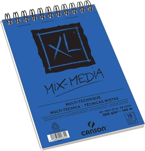 دفتر رسم كانسون ميكس ميديا (Canson XL Mix-Media) م...