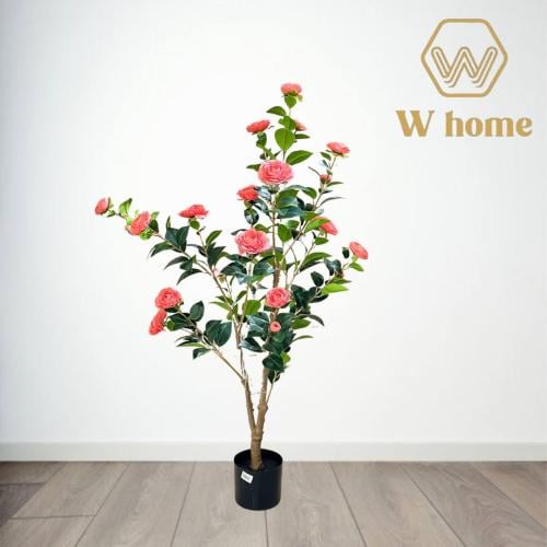 شجرة زينة صناعية ورود