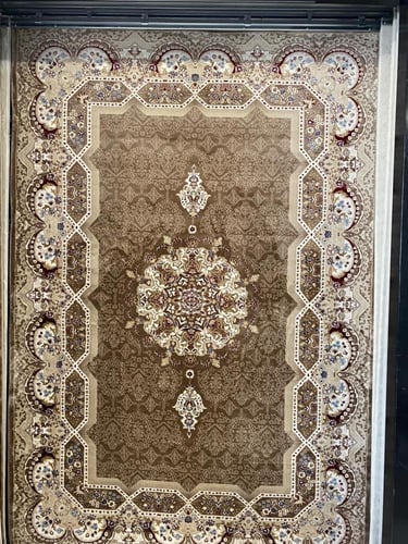 سجادة حرير تركي فاخرة بنقشة شرقية