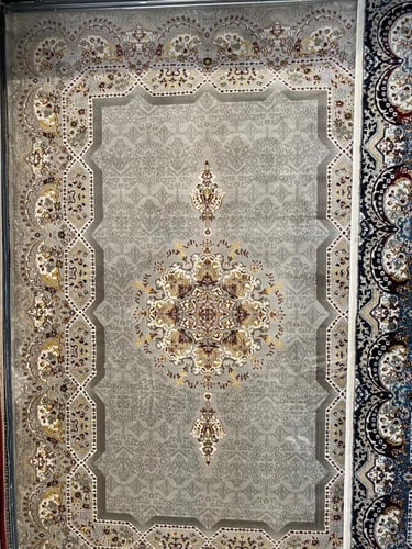 سجادة حرير تركي فاخرة بنقشة شرقية