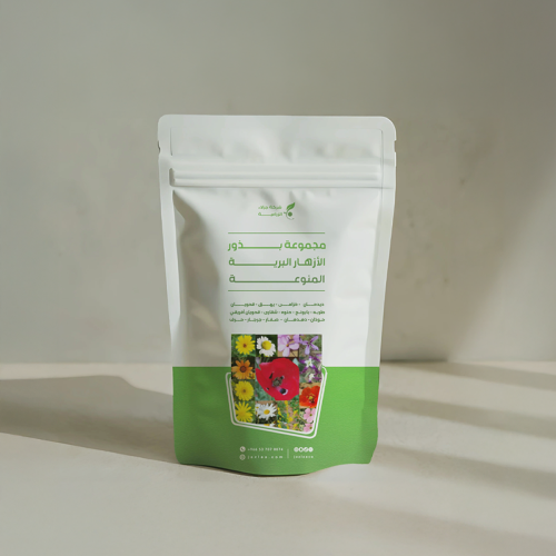 باقة بذور الأزهار البرية المنوعة