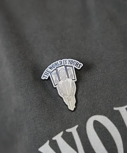 The world is yours Pin