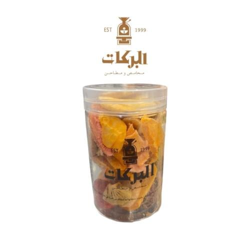 تشكيلة فواكة مجففة بالتبريد 100 جرام تقريباً