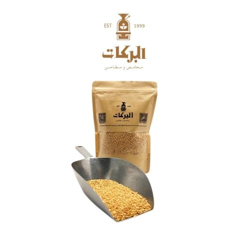 سمسم أبيض محمص