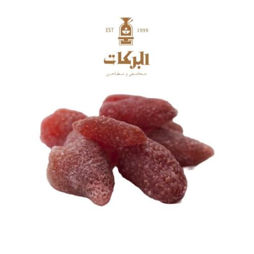 فراولة مجففة