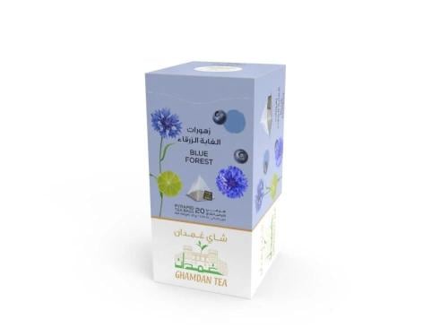 شاي غمدان الغابة الزرقاء