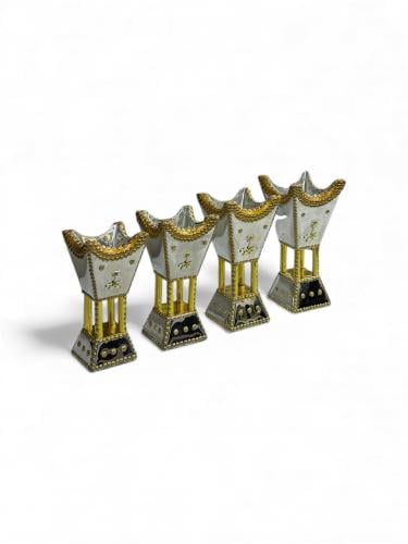 مباخر استيل ثقيل فضي