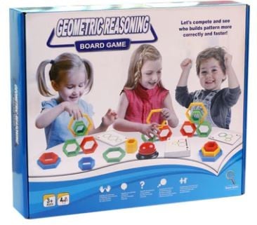 لعبة المنطق الهندسي مع جرس gametric reasoninh