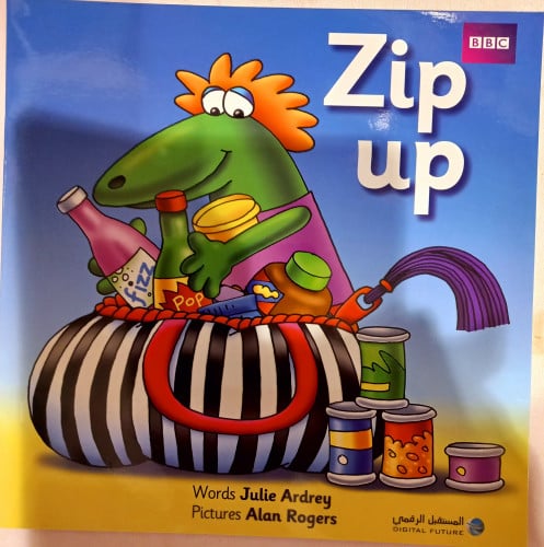 كتاب تعليم الإنجليزية للصغار من بي بي سي-Zip up