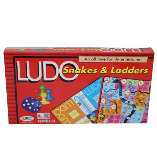 لعبة لودو مع السلم و الثعبان 2 في 1