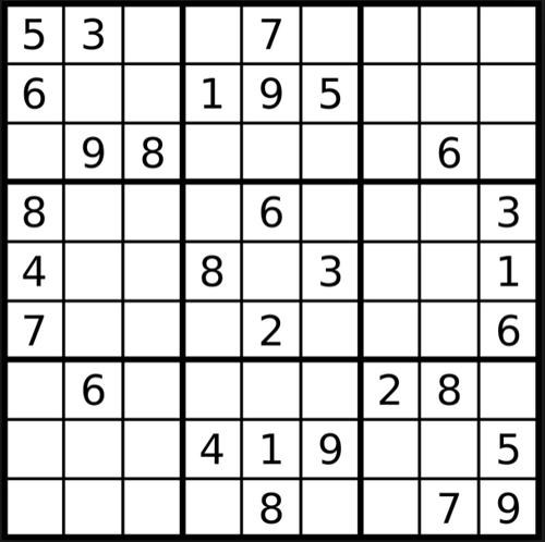 كتاب سودوكو للأذكياء فقط للأطفال و الكبار