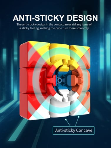مكعب روبك ثلاثي 3×3×3 جودة عالية