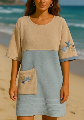 فستان منشفه للبحر