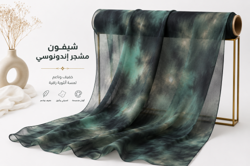 شيفون مشجر اندنوسي 25820