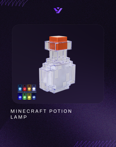 Minecraft Potion Lamp