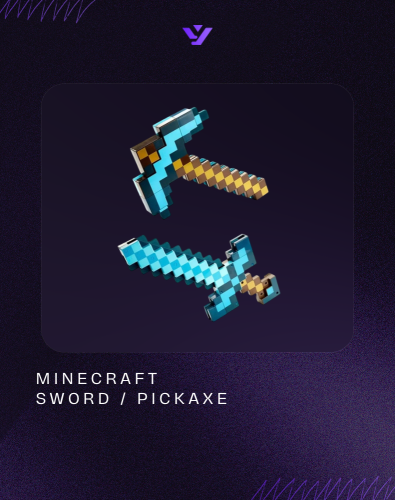 Minecraft Sword / Pickaxs