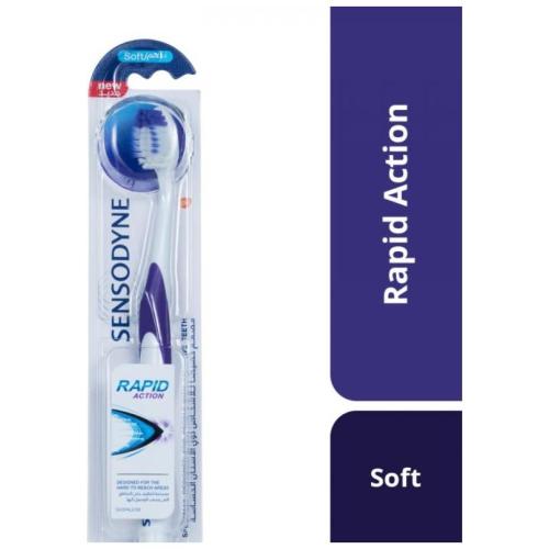 سنسوداين فرشاة أسنان مفعول سريع ناعمة