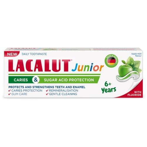LACALUT JUNIOR TOOTHPASTE CARIES & SUGAR ACID PROT...