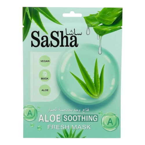 ساشا ألو قناع منعش مهدئ 1 قطعة