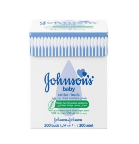 أعواد أذن من جونسون 200 قطعة