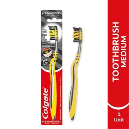 COLGATE TOOTHBRUSH ZIG ZAG MEDIUM