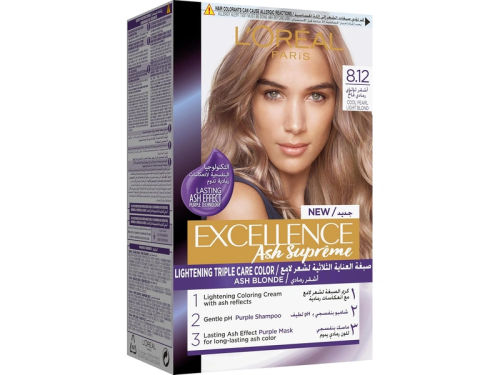 لوريال اكس لانس العناية الثلاثيه لشعر لامع 8.12 اش...