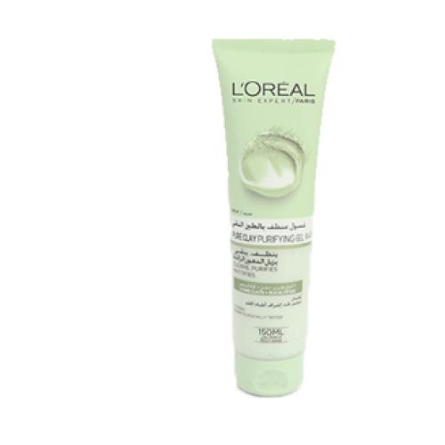 لوريال غسول منظف بالطين النقي 150مل أوكاليبتوس