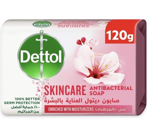 ديتول صابون قالب 120 جم عنايه بالبشره