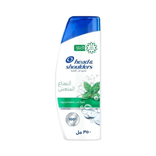 HEAD &SHOULDER MENTHOL FRESH SHAMPOO 350ML