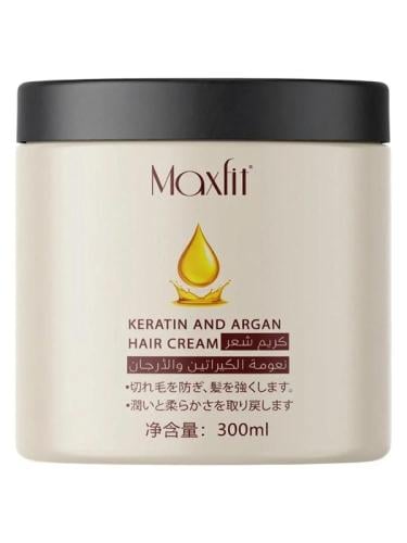 MAXFIT SAKURA KERATIN & ARGAN HAIR CREAM 300ML