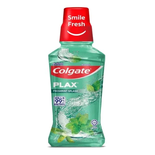 COLGATE PLAX FRESHMINT SPLASH MOUTH WASH 250ML