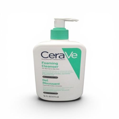 CERAVE FACIAL FOAMING CLEANSER 473ML NORMAL OILY S...