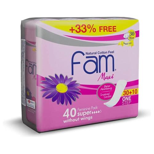 فام فوط نسائية ماكسي 10 فوطة