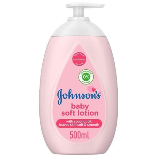 جونسون لوشن بيبي سوفت للأطفال 500 مل